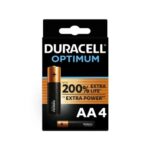 Duracell Optimum AA alkaliskt (4/fp)