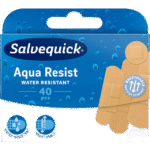 Plåster Salvequick Aqua Resist Mix (40/fp)