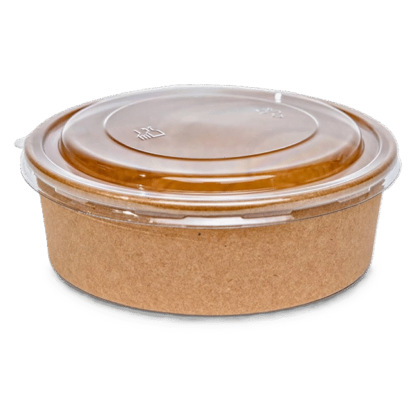 Salladskål Rund 1000ml med PET Lock (200/fp)