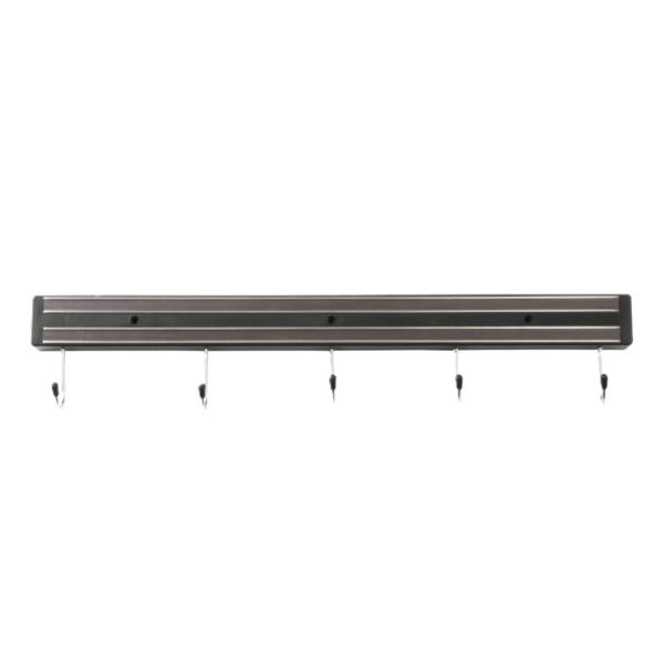 Magnetlist med krokar 47cm (1/st)