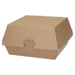 Hamburgerbox 118x118 brun (400/fp)