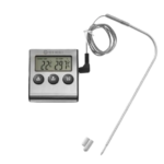 Stektermometer med timer, -50 till +250 grader, 65x70x17 mm (1/st)