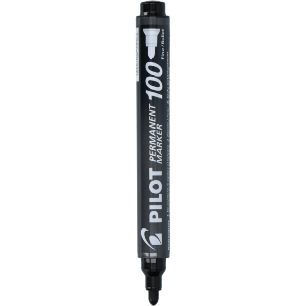 Märkpenna Pilot 100 Svart (1/st)