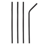 Sugrör 5x240mm PP plast Svart (250/fp)